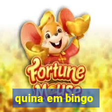 quina em bingo